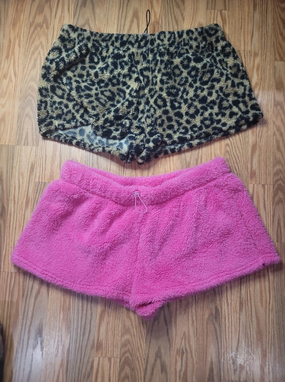 No Boundaries Plush Bungee Cord Shorts